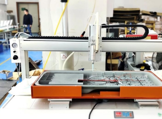 Ligne de production d'assemblage de lampes LED