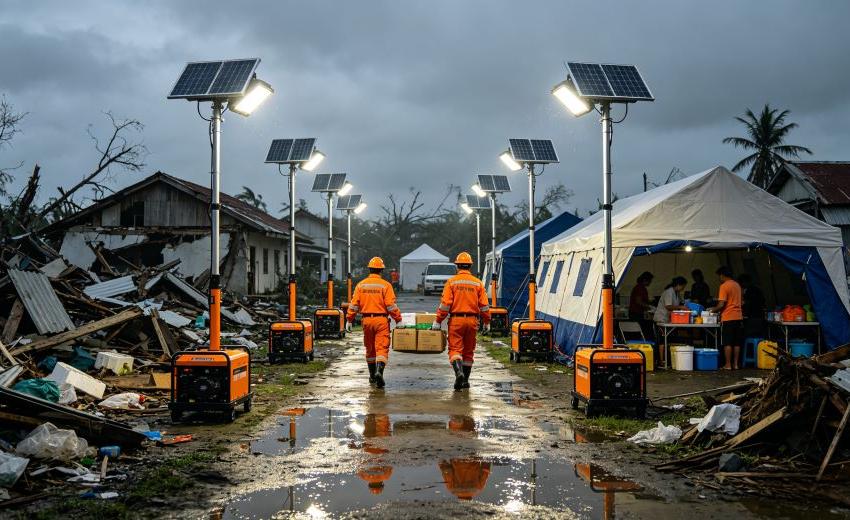 Disaster Relief Light Tower