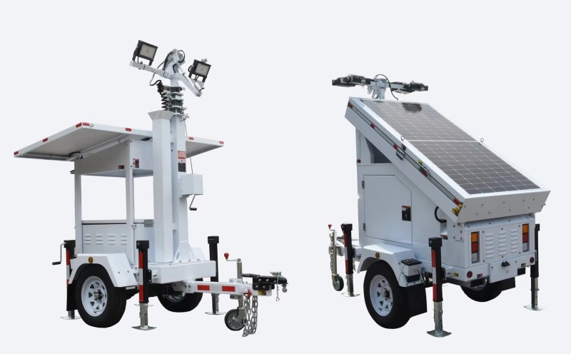 Solar Mobile Light Tower