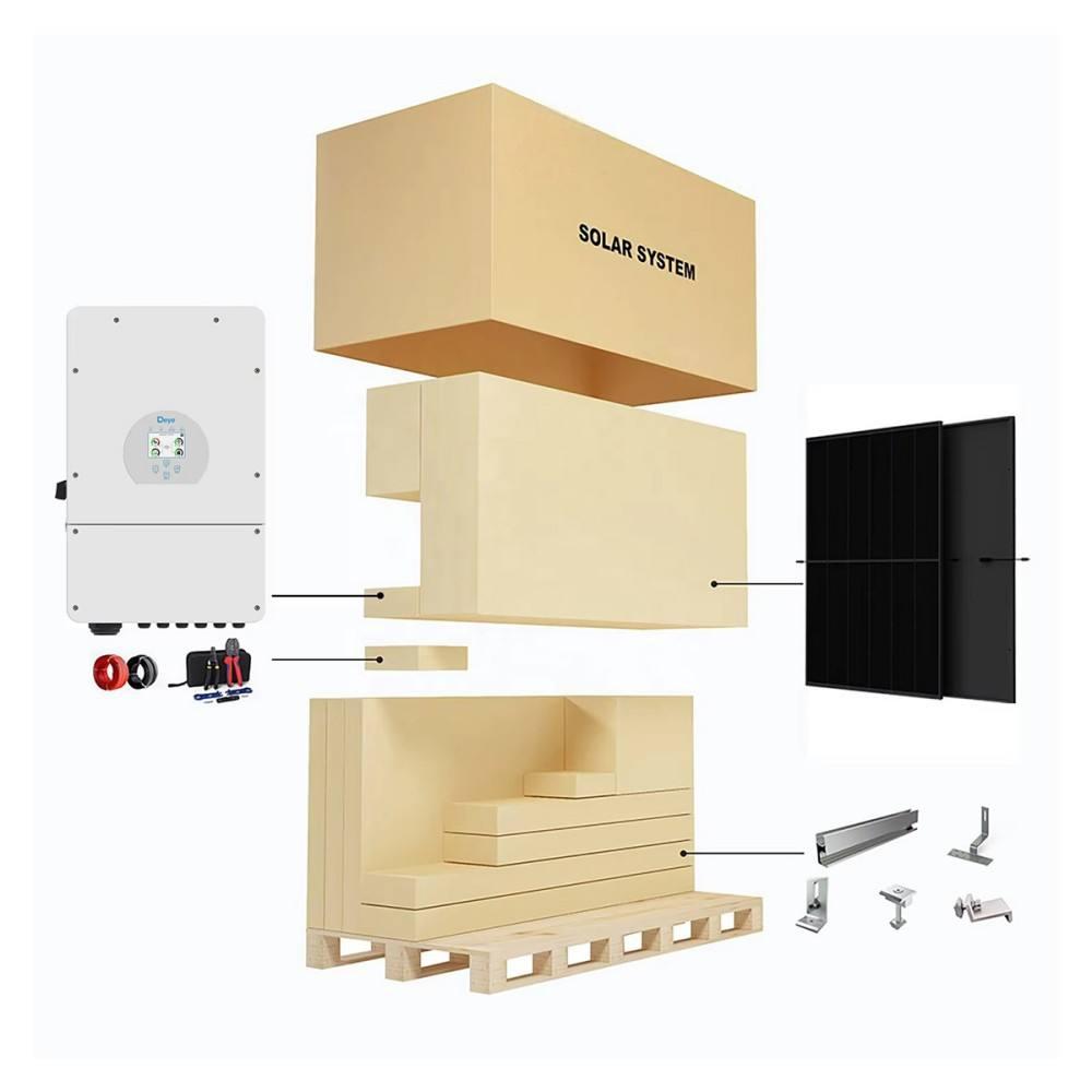 Hybrid Solar System With Energy Storage