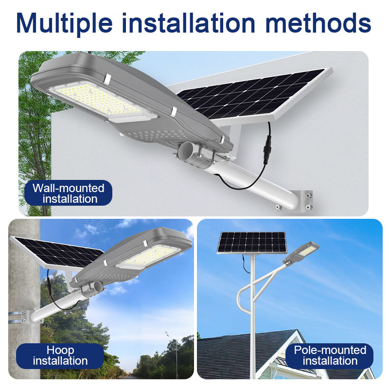 Dual size PPL LED solar street light