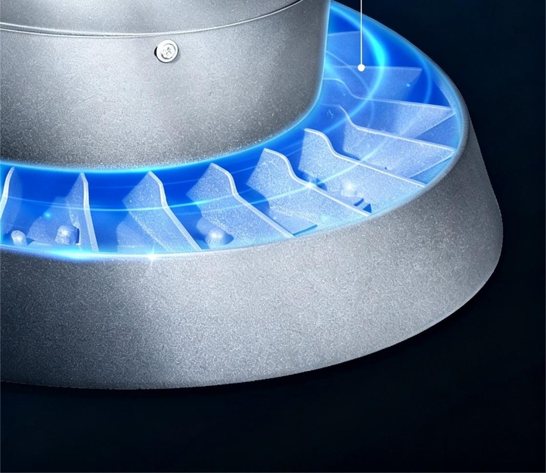 Low Glare UFO High Bay Light Die-cast Aluminum Industrial Lamp
