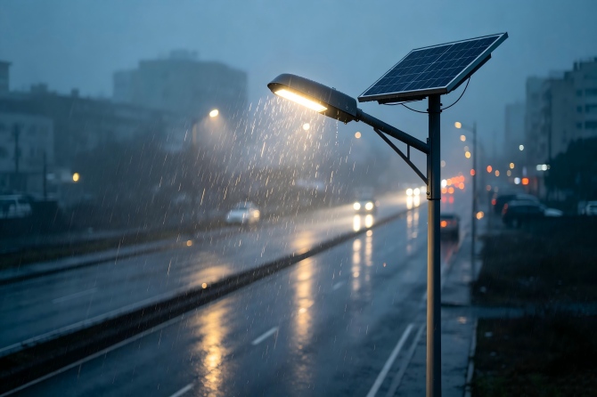Combien de jours de pluie un lampadaire solaire peut-il durer ? – La science de l’adéquation entre la capacité de la batterie et les panneaux solaires