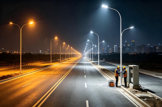 Des lampes à sodium haute pression aux LED : combien d’électricité les rénovations économes en énergie de l’éclairage routier permettent-elles réellement d’économiser ?