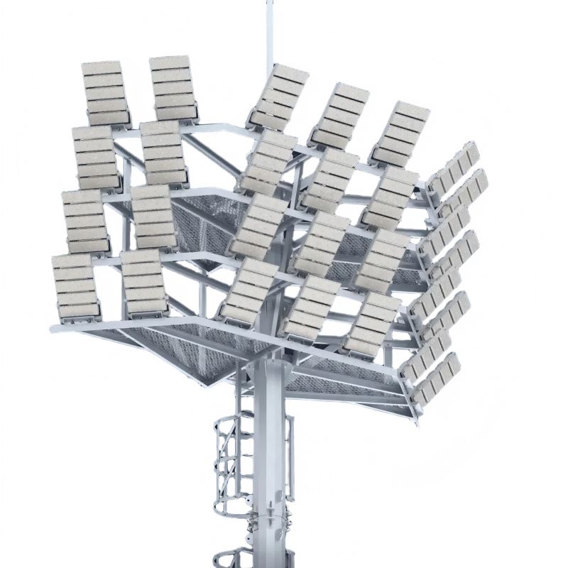 #High Mast Light Tower For Football Stadium